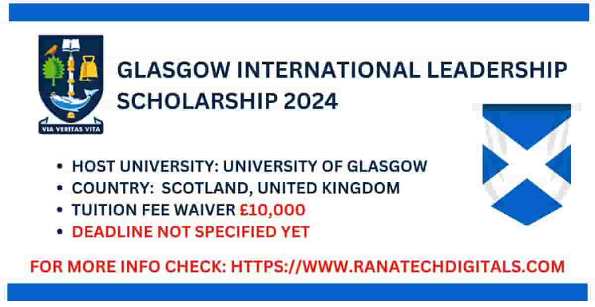 Glasgow International Leadership Scholarship
