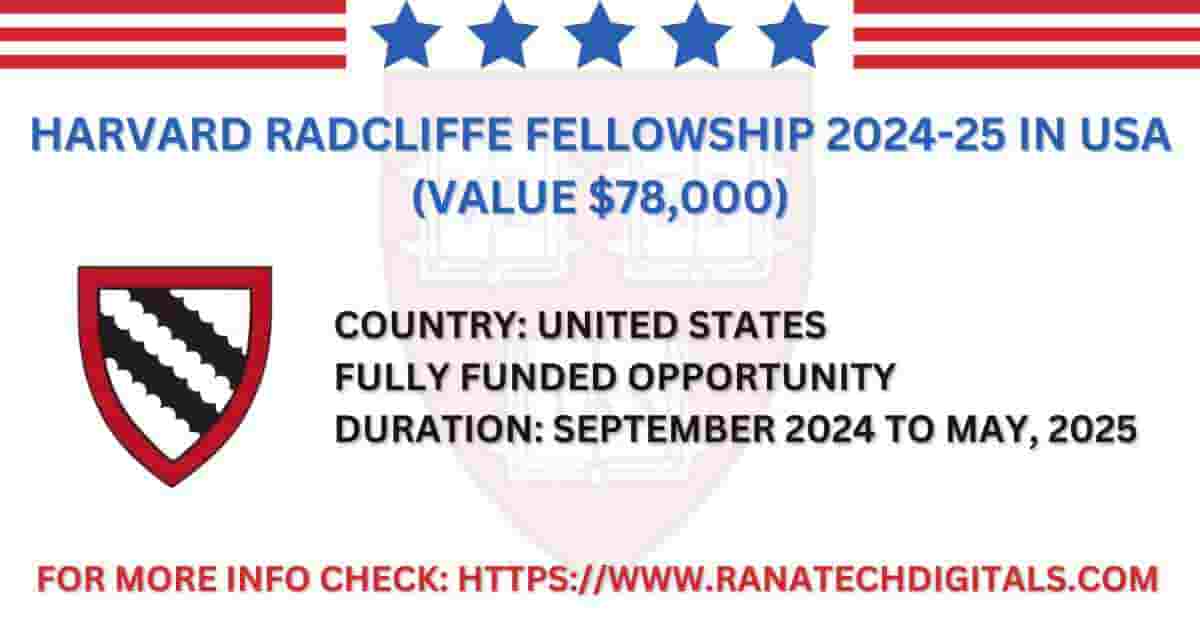 Harvard Radcliffe Fellowship