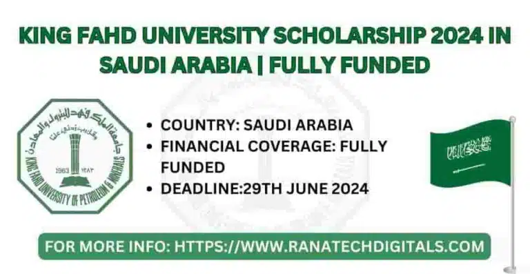 King Fahd University Scholarship