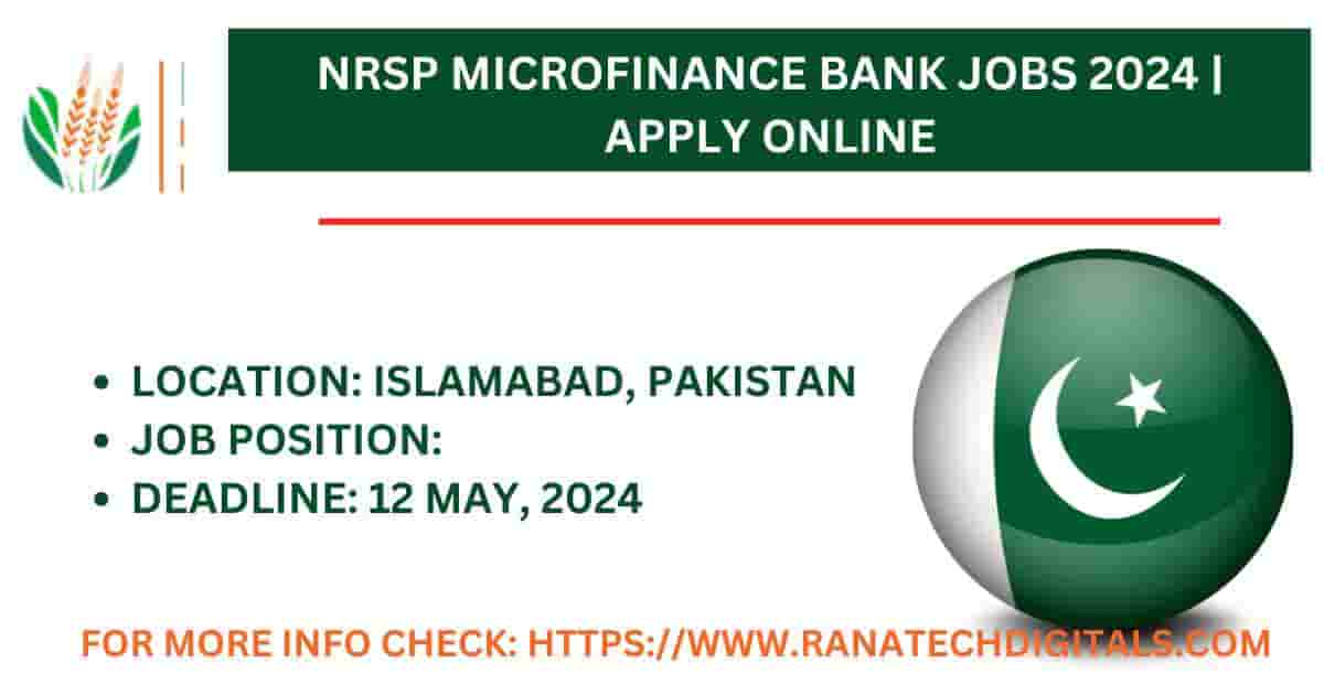 Microfinance Bank Jobs in Pakistan