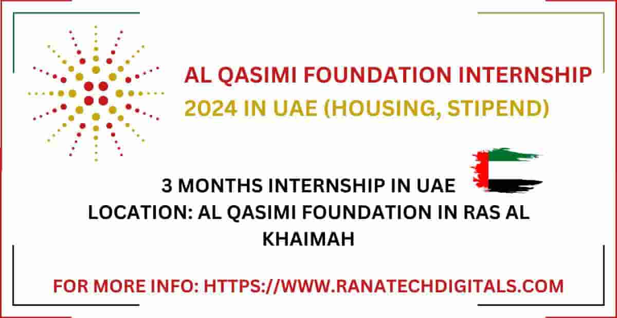 Al Qasimi Foundation Internship