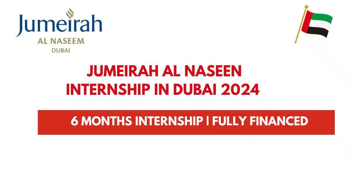 JUMEIRAH AL NASEEN INTERNSHIP