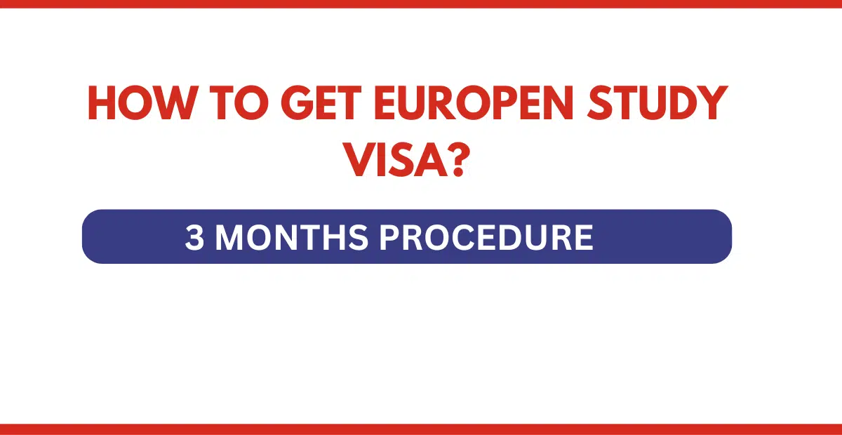 Europe Study Visa