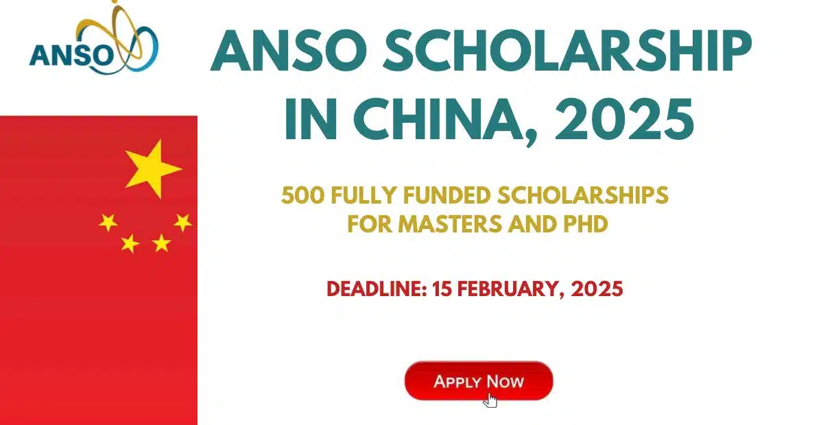 ANSO Scholarship 2025