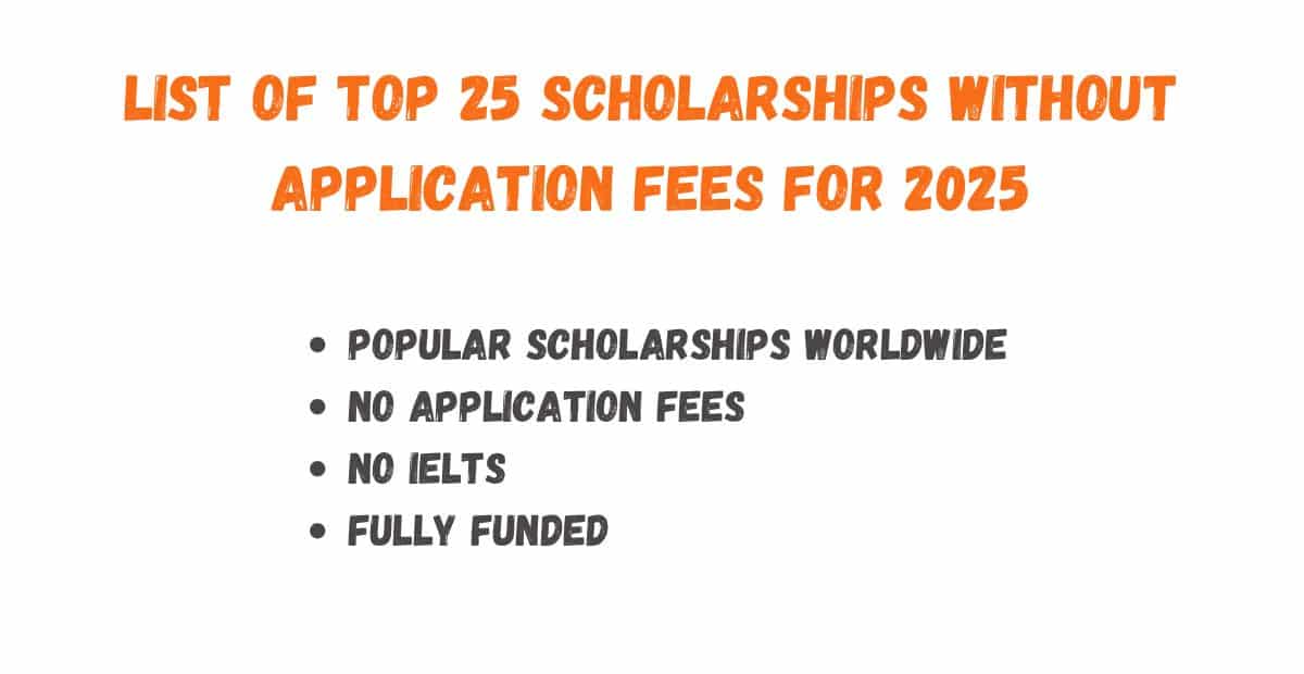 Top 25 Scholarships