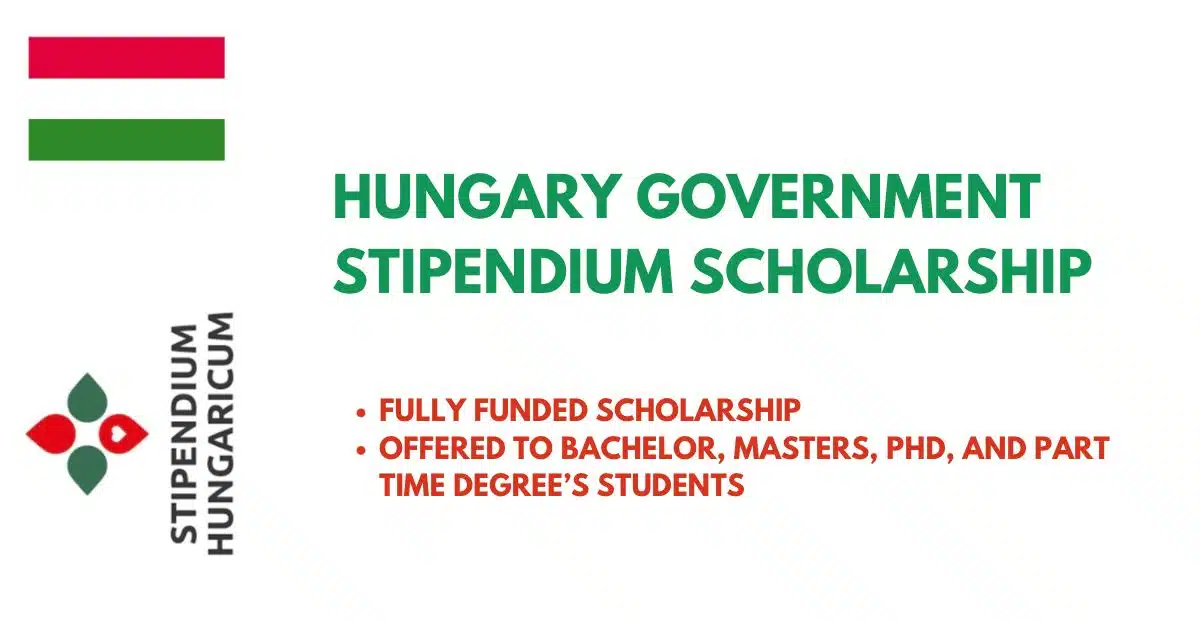 Hungary Government Stipendium Scholarship